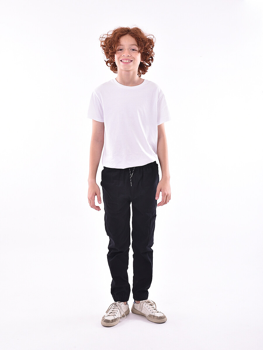PANTALÓN CARGO LUCCA - NEGRO 