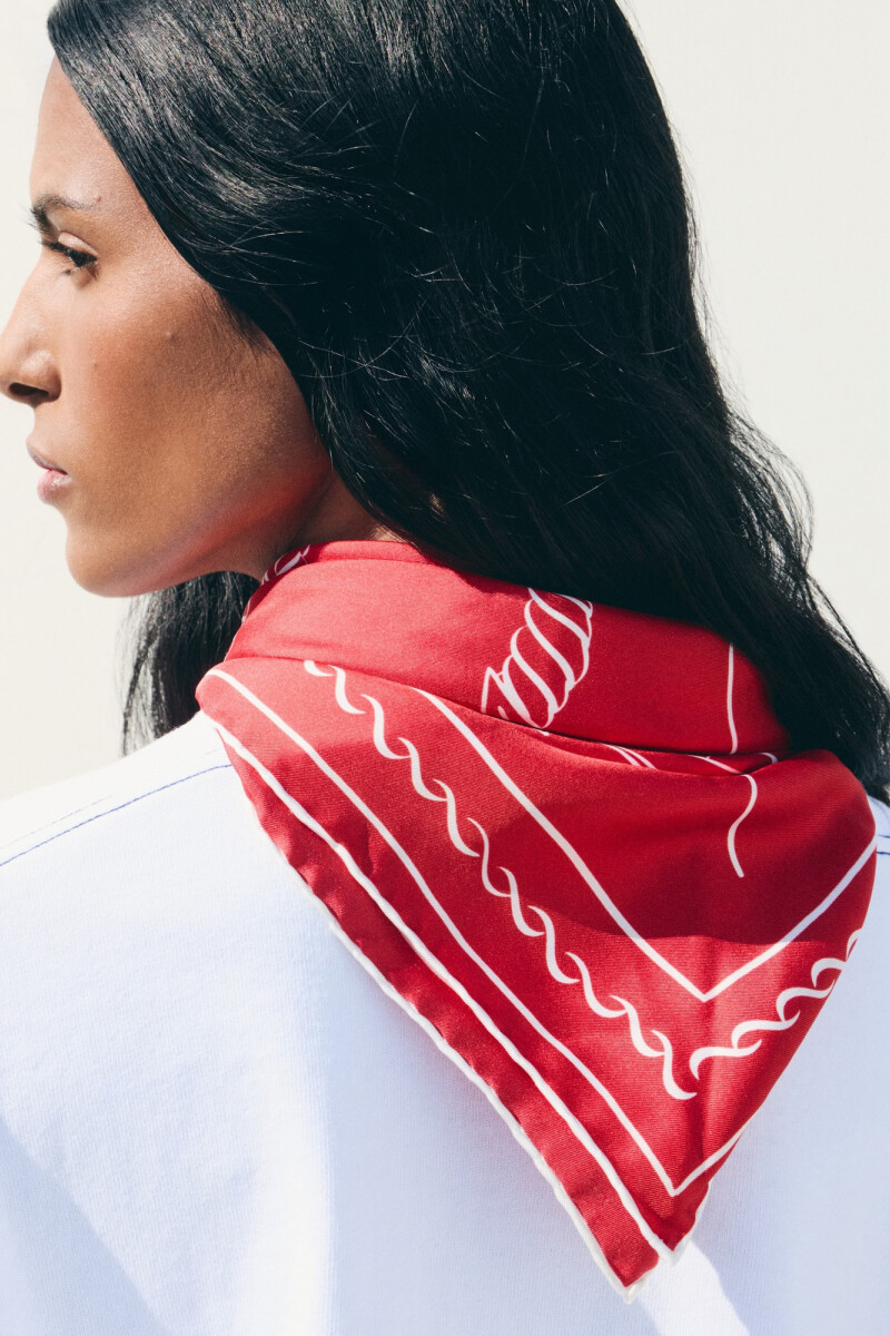 LE FOULARD ANCRE Estampado
