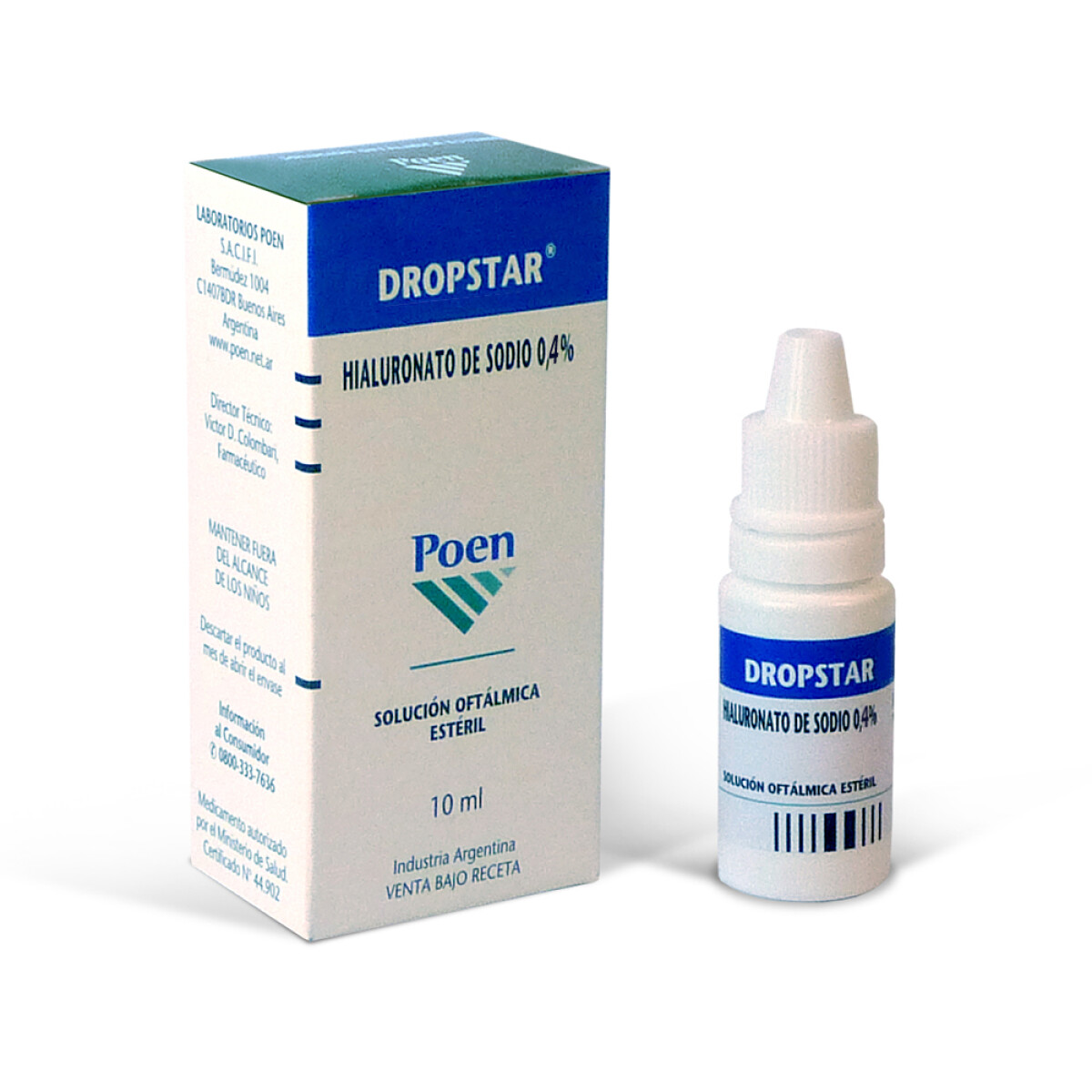Dropstar Solución Oftálmica 10 ml | Hidratación y Alivio del Ojo Seco