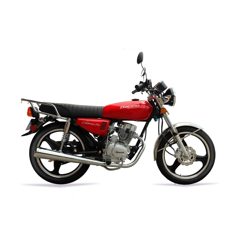 Moto Baccio Calle Classic Fx 125cc Bordo.