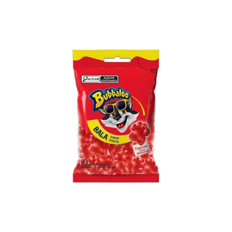 GOMITAS BUBALOO 15GRS MORANGO DISPLAY 12PCS GOMITAS BUBALOO 15GRS MORANGO DISPLAY 12PCS