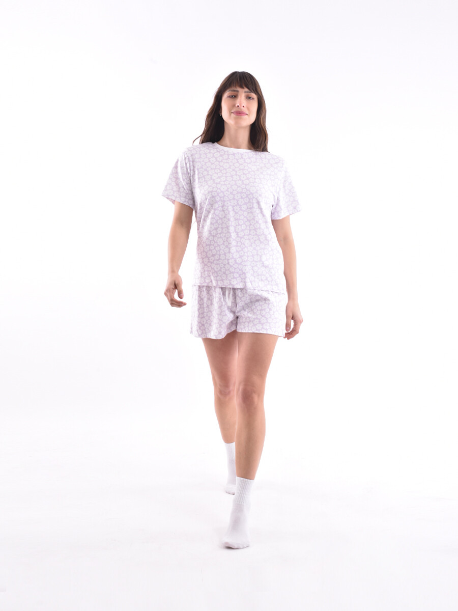 CONJUNTO PIJAMA ARIANNA - ESTAMPADO 1 