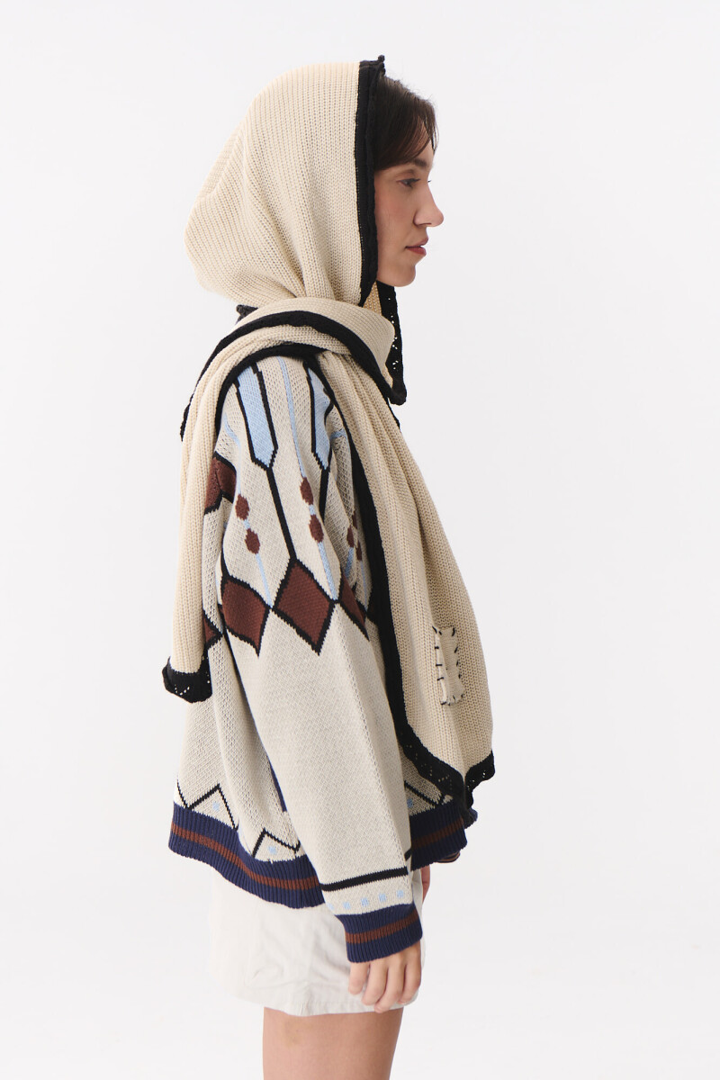 Bufanda Shield Crudo