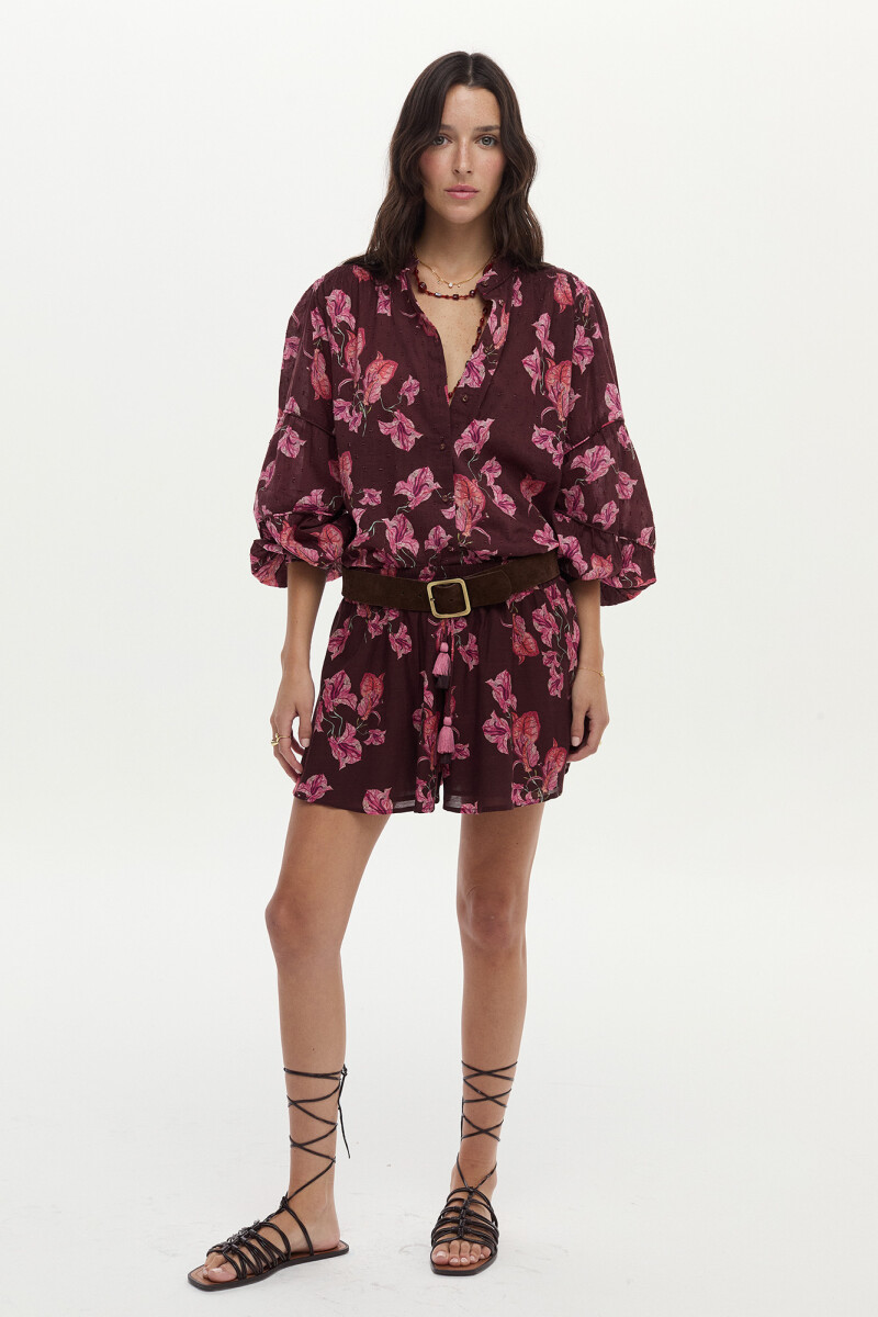 Blusa Mia Bordo