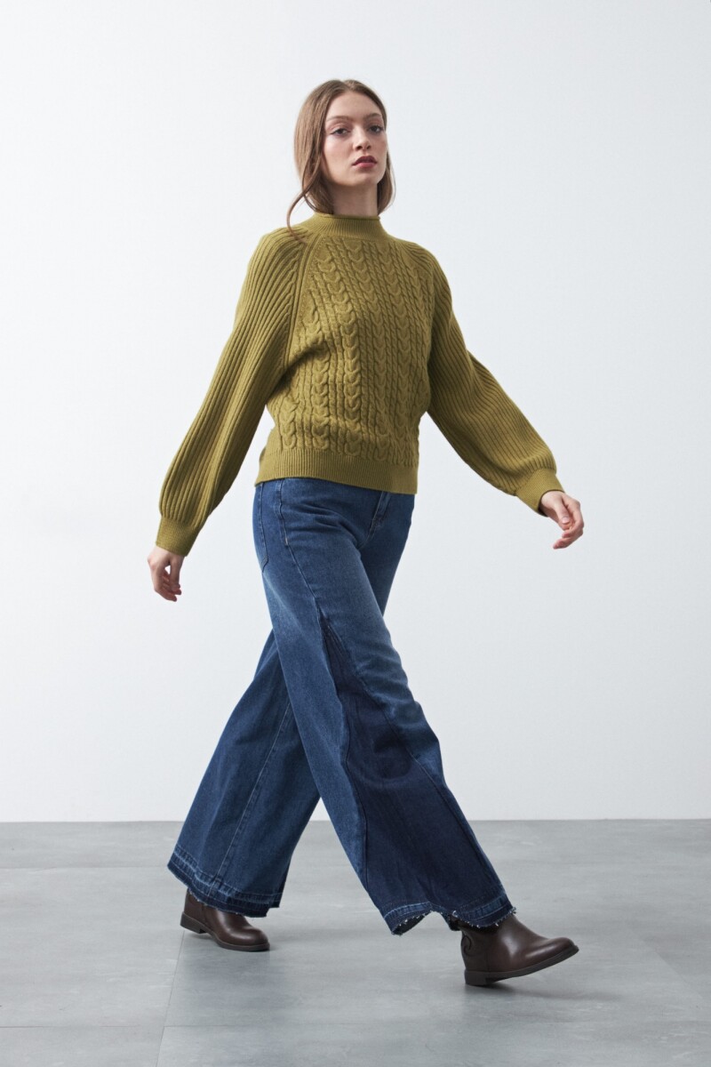 POLERA LUCERO Pistacho