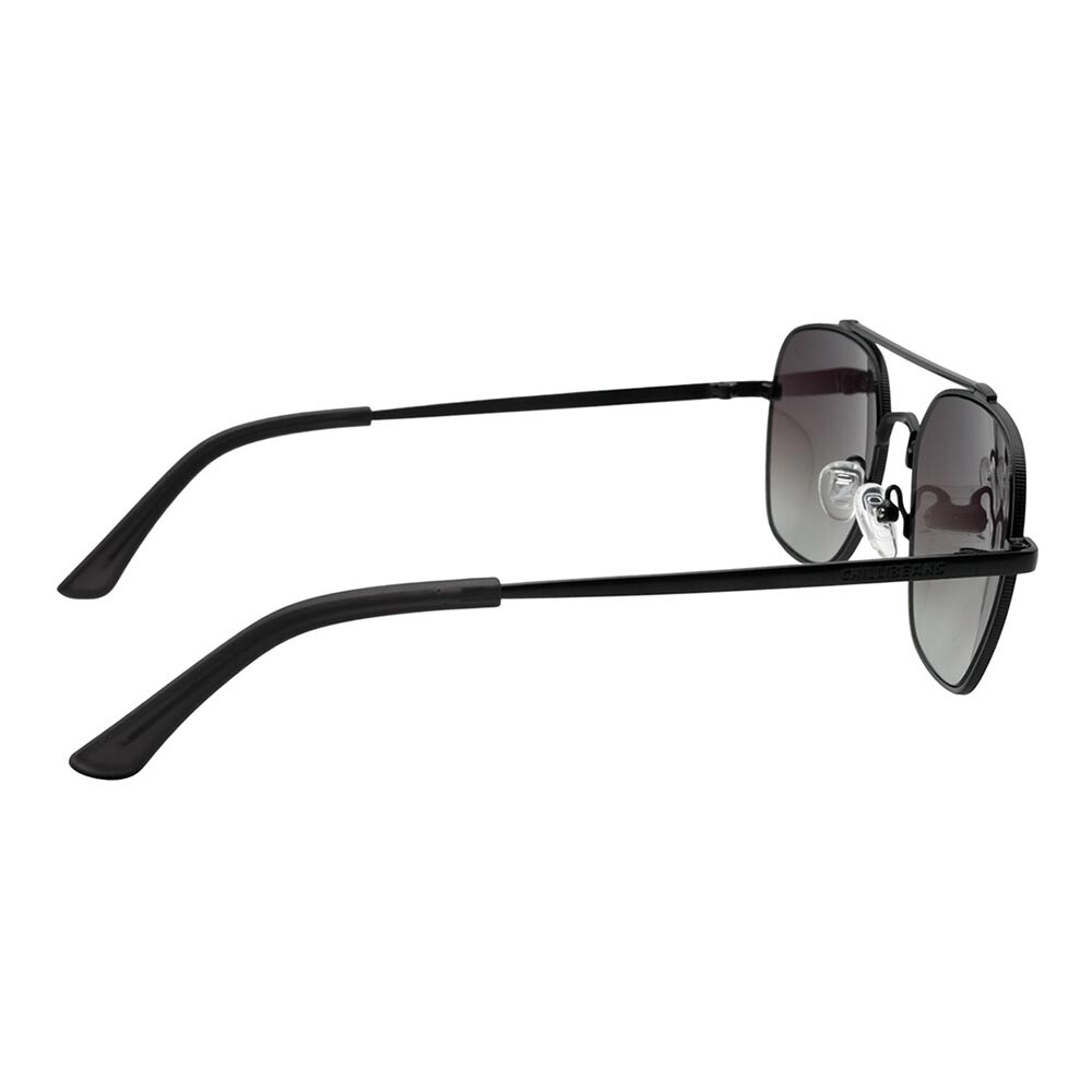 Lentes De Sol Chilli Beans Ejecutivo De Acero Inoxidable Degradado Marrón/Negro