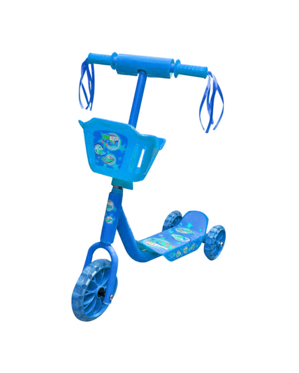 Monopatín scooter para niños - Azul 