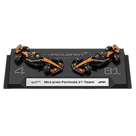 Hot Wheels F1 Set X2 Autos Mercedes Mclaren 1:64 Mclaren