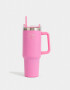 Accesorios Cocina Liso Vaso Metálico "lucky" - Fucsia Medio