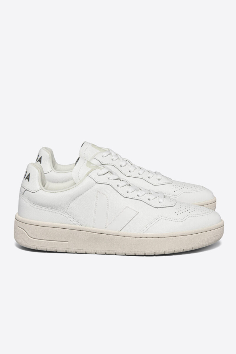 V-90 LEATHER WHITE Blanco