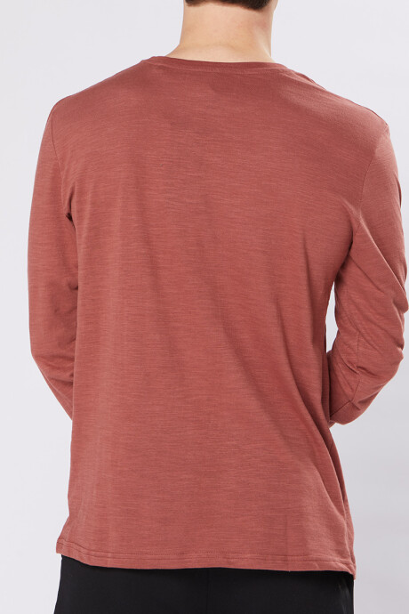 T-SHIRT ML MARKW22 RUSTY Ladrillo