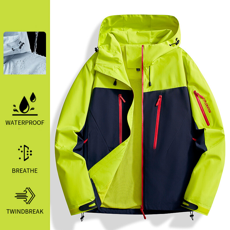 Campera Tácticas Impermeables Resistente Poliéster Unisex Multicolor