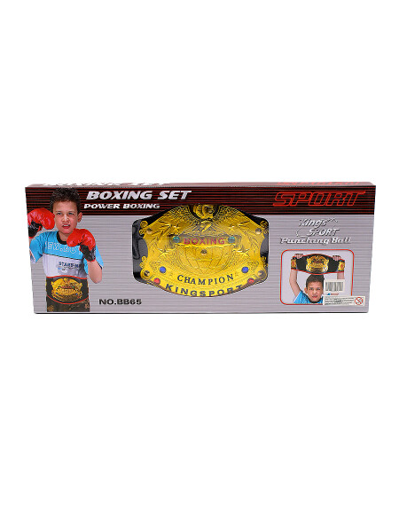 SET BOXEO DORADO