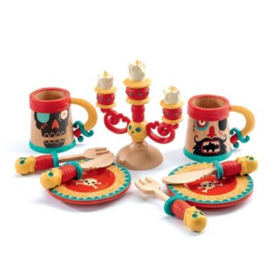 Set de platos Pirate Dishes Djeco Set de platos Pirate Dishes Djeco