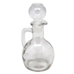 ACEITERA VIDRIO INCOLORO D9/H17 CM ACEITERA VIDRIO INCOLORO D9/H17 CM