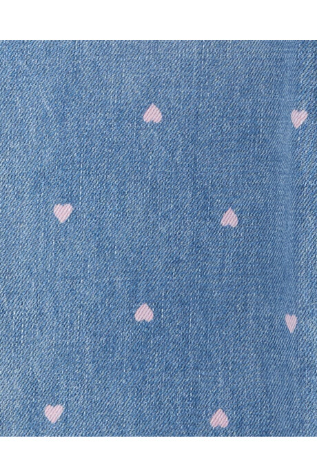 Enterito jean diseño corazones Enterito jean diseño corazones