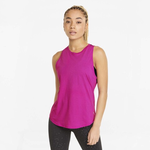 Stardust Crystalline Tank - Mujer Deep Orchid