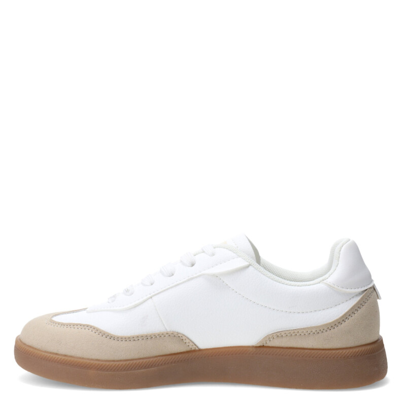 Championes de Mujer Miss Carol Uberaba Blanco - Beige