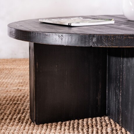 Mesa De Centro Catanzaro Negra Negro