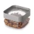 Recipiente con Visor en Tapa 510ml Varios Colores GRIS