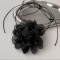 CHOKER MAXI FLEUR BLACK