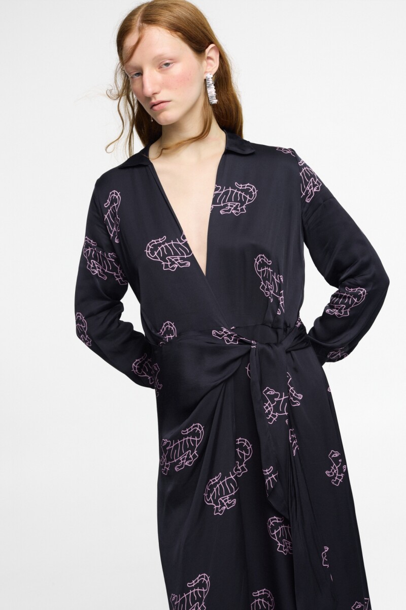 ELE DRESS Tigress Black