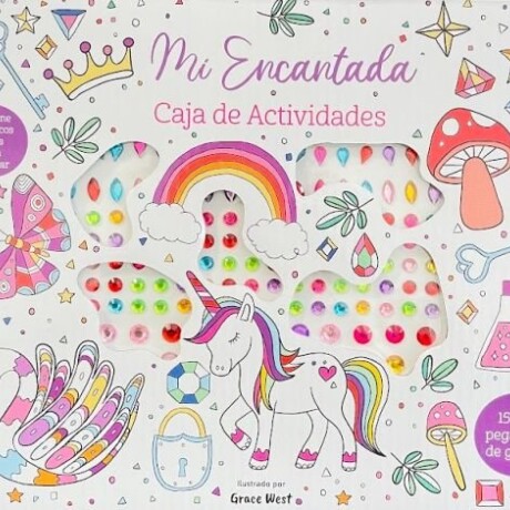 MI ENCANTADA. CAJA DE ACTIVIDADES CON PEGATINAS DE GEMAS MI ENCANTADA. CAJA DE ACTIVIDADES CON PEGATINAS DE GEMAS