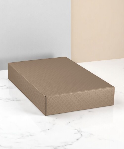 Caja rígida 6 botellas 34x56x9 - 37257 - MATELASSE CUOIO Caja rígida 6 botellas 34x56x9 - 37257 - MATELASSE CUOIO