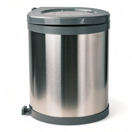 Cesto De Residuos Bajo Mesada Cocina 14l Sin Color
