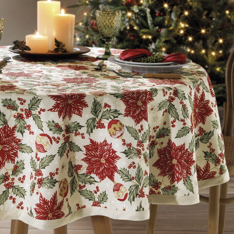 Mantel Redondo Dohler Celebra Navidad 160 cm DIS 106