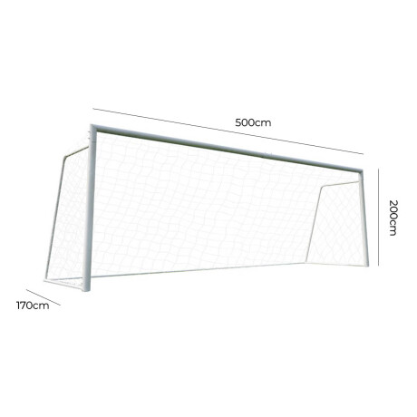 Arco Futbol 11 Metal C/Red 500x200cm Profesional Arco Futbol 11 Metal C/Red 500x200cm Profesional
