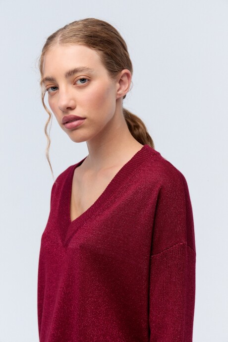 Sweater Londres Bordo