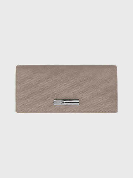 Billetera Larga Continental Le Roseau Gris