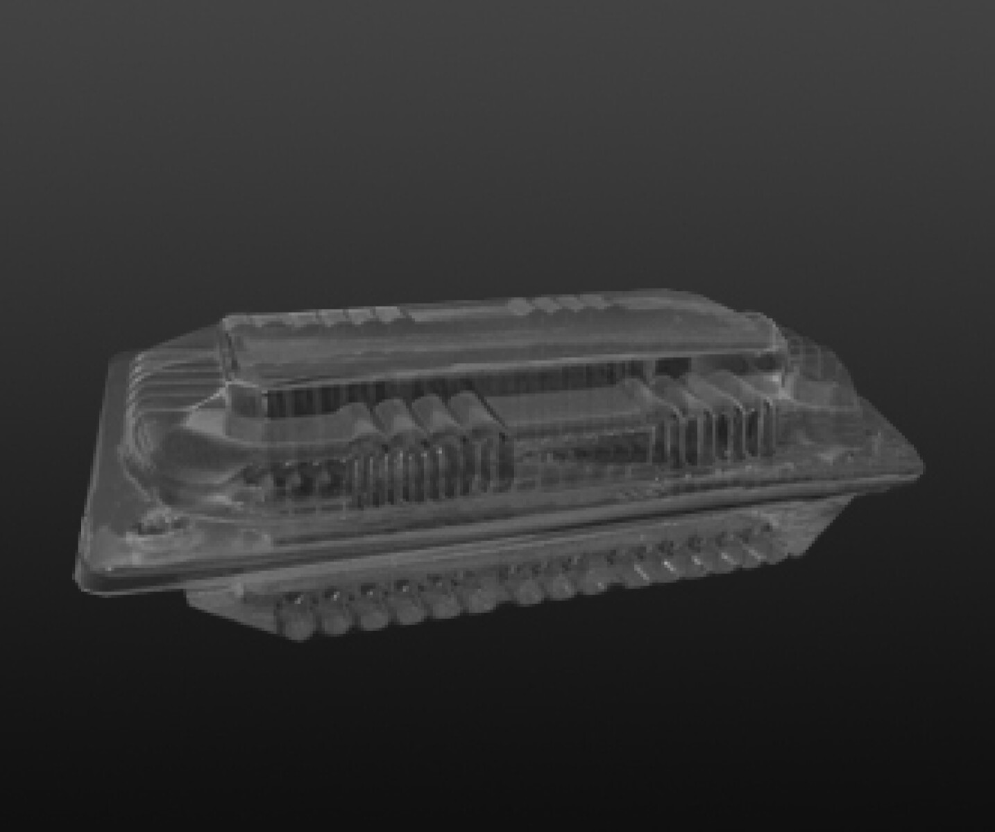 BLISTER CRISTAL 19X12X5 CM. 