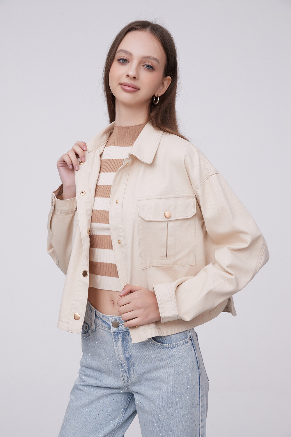 Chaqueta Chirico Beige Claro