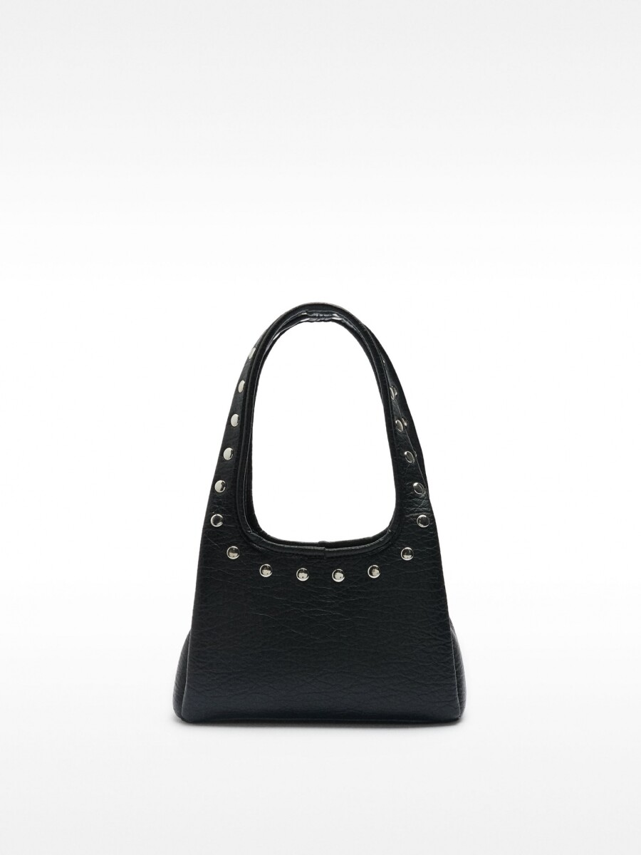 Bolso De Hombro Con Tachuelas negro
