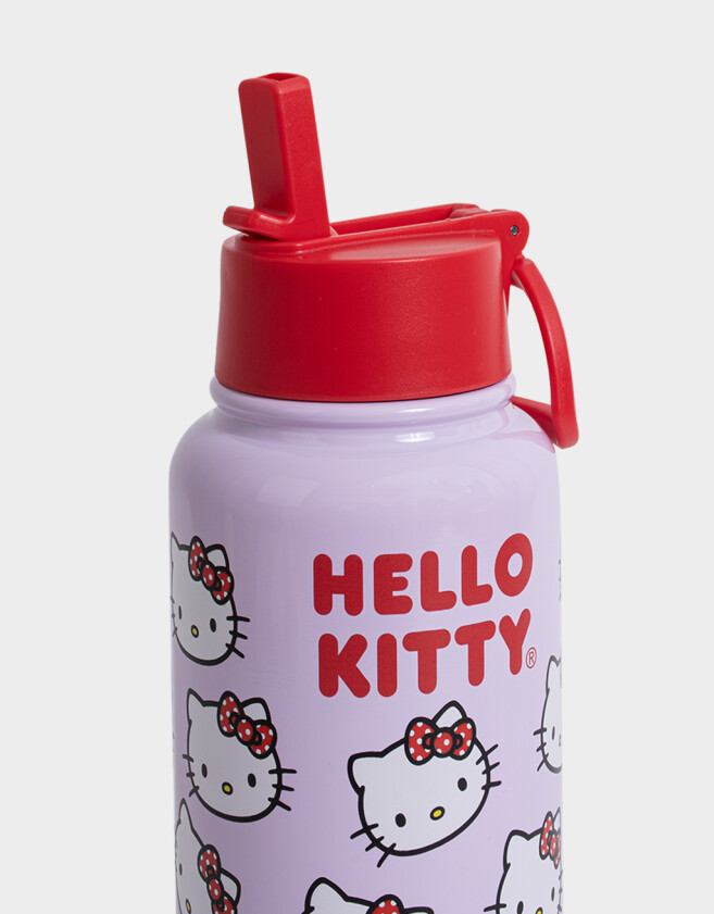 Accesorios Cocina Estampados Botella Térmica "hello Kitty" - Rosa Claro