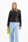 CHAQUETA NET Negro