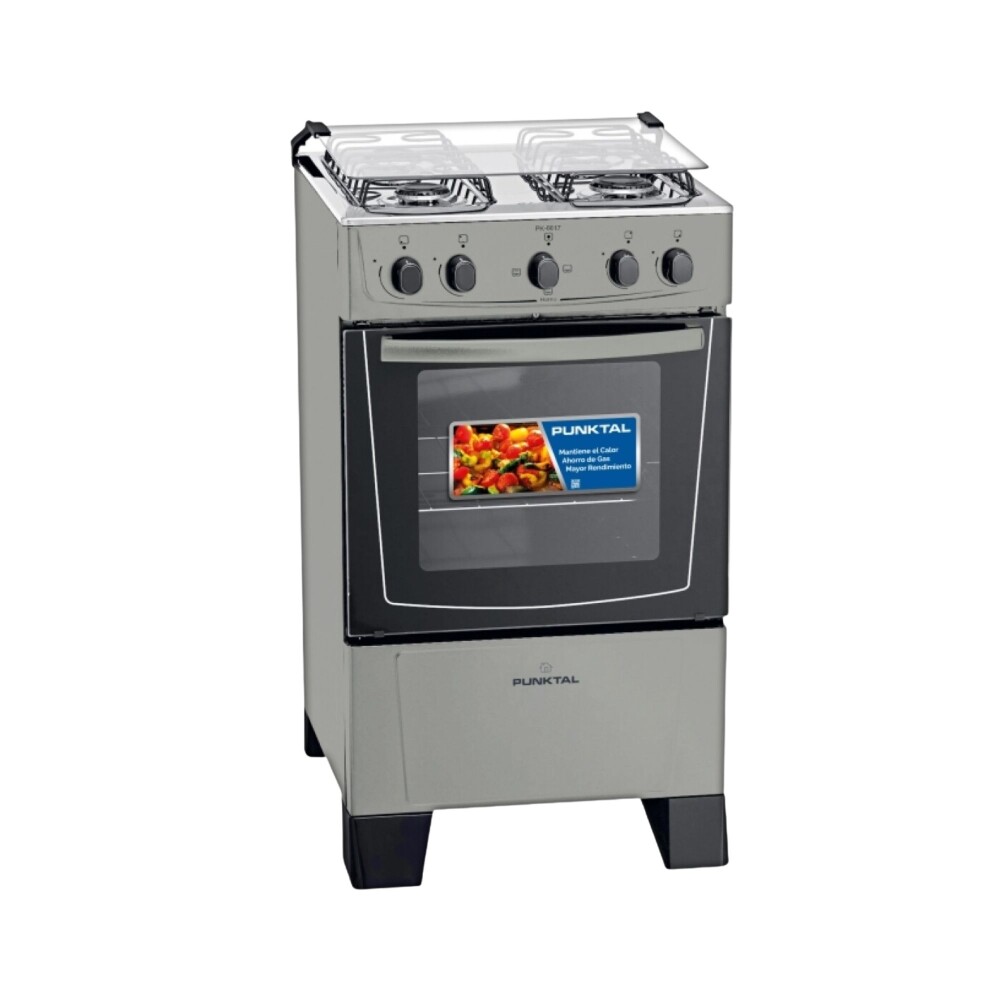 COCINA COMBINADA-MESA INOX- AUTO LIMP. - ENC. ELÉCTRICO, PATA ALTA S/E acero inoxidable