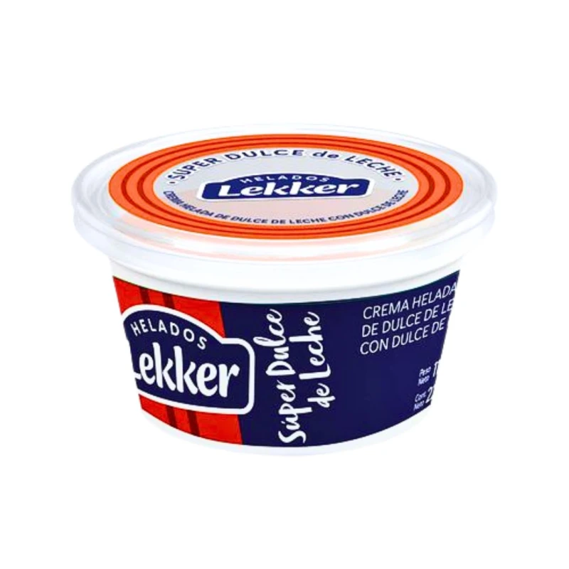 Helado Vasito Súper DDL Lekker - 220 ml Helado Vasito Súper DDL Lekker - 220 ml