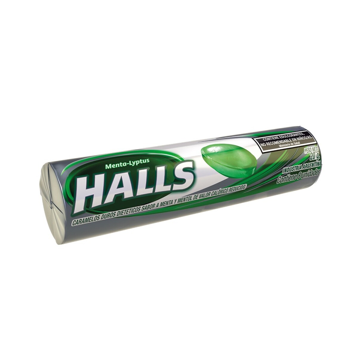 PASTILLAS HALLS FREE MENTA 