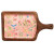 Tabla de Madera de 38 x 22 cm Pajaros Rosa