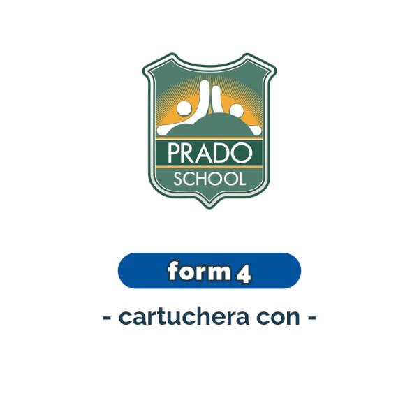 Lista de materiales - Primaria Form 4 cartuchera Prado School Única