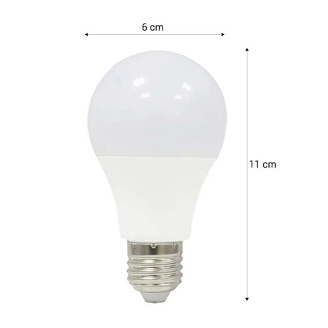 LLSFC10 Lámpara LED A60 con Fotocélula 10W Luz Fría
