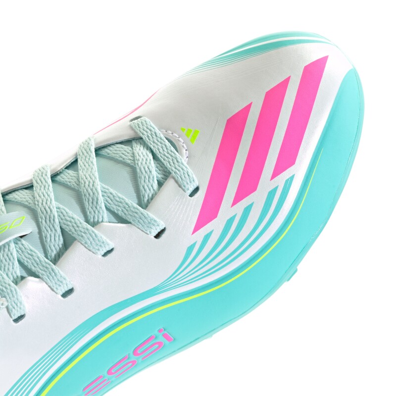 Championes adidas F50 Messi Club de niño White Light Blue