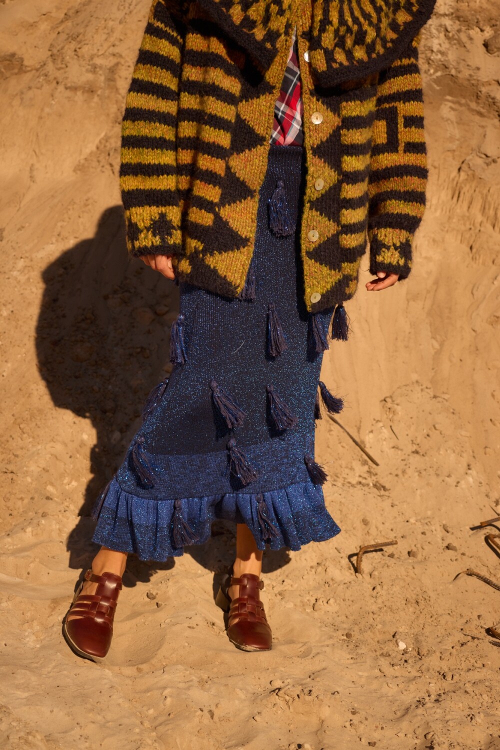 Cush Cush Skirt Azul