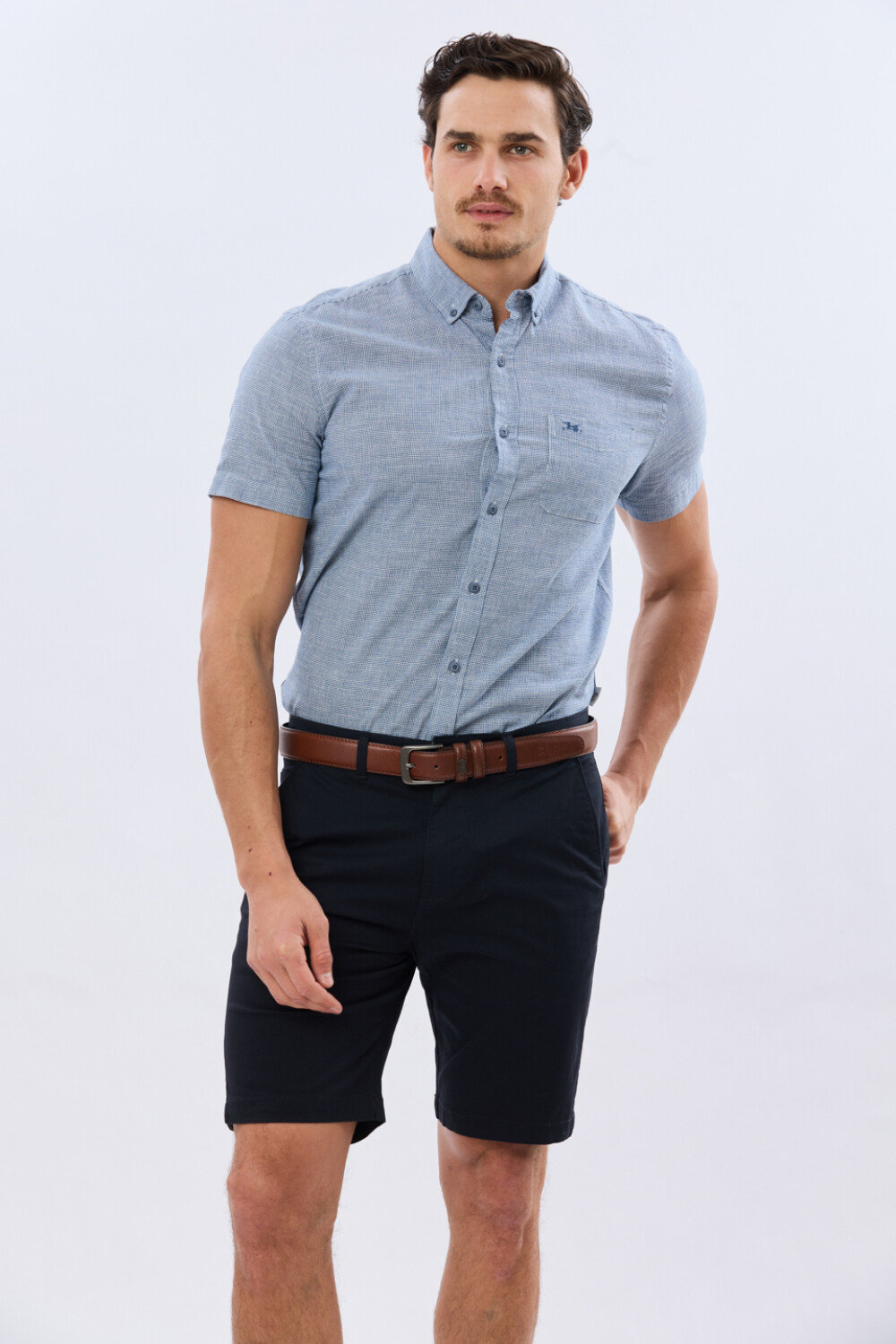 BERMUDA CLASICA Azul