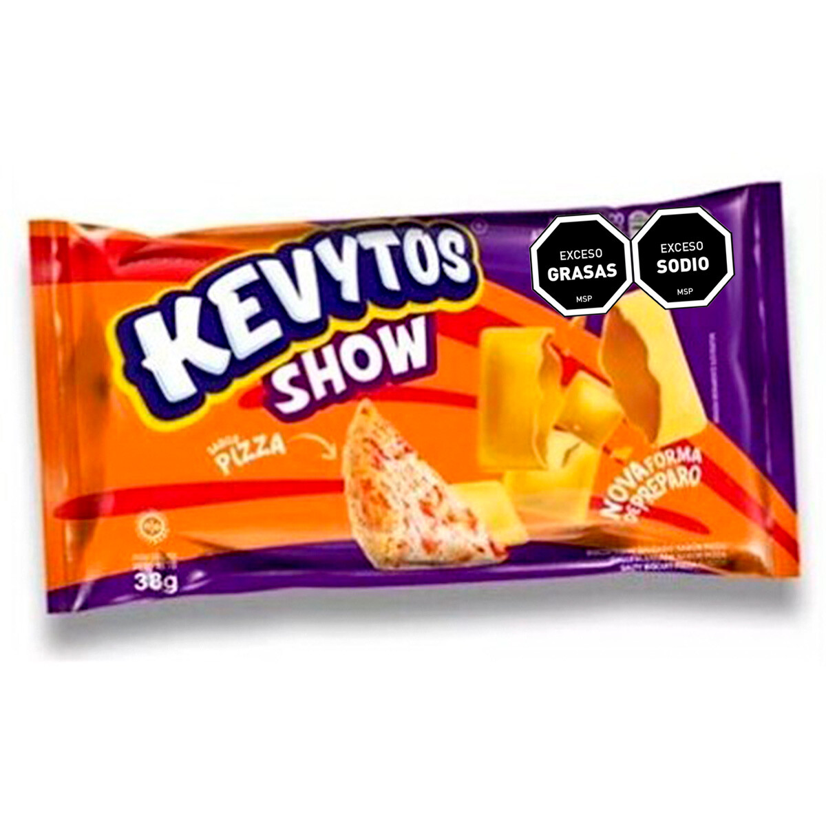 SNACK KEVYTOS 38G PIZZA 