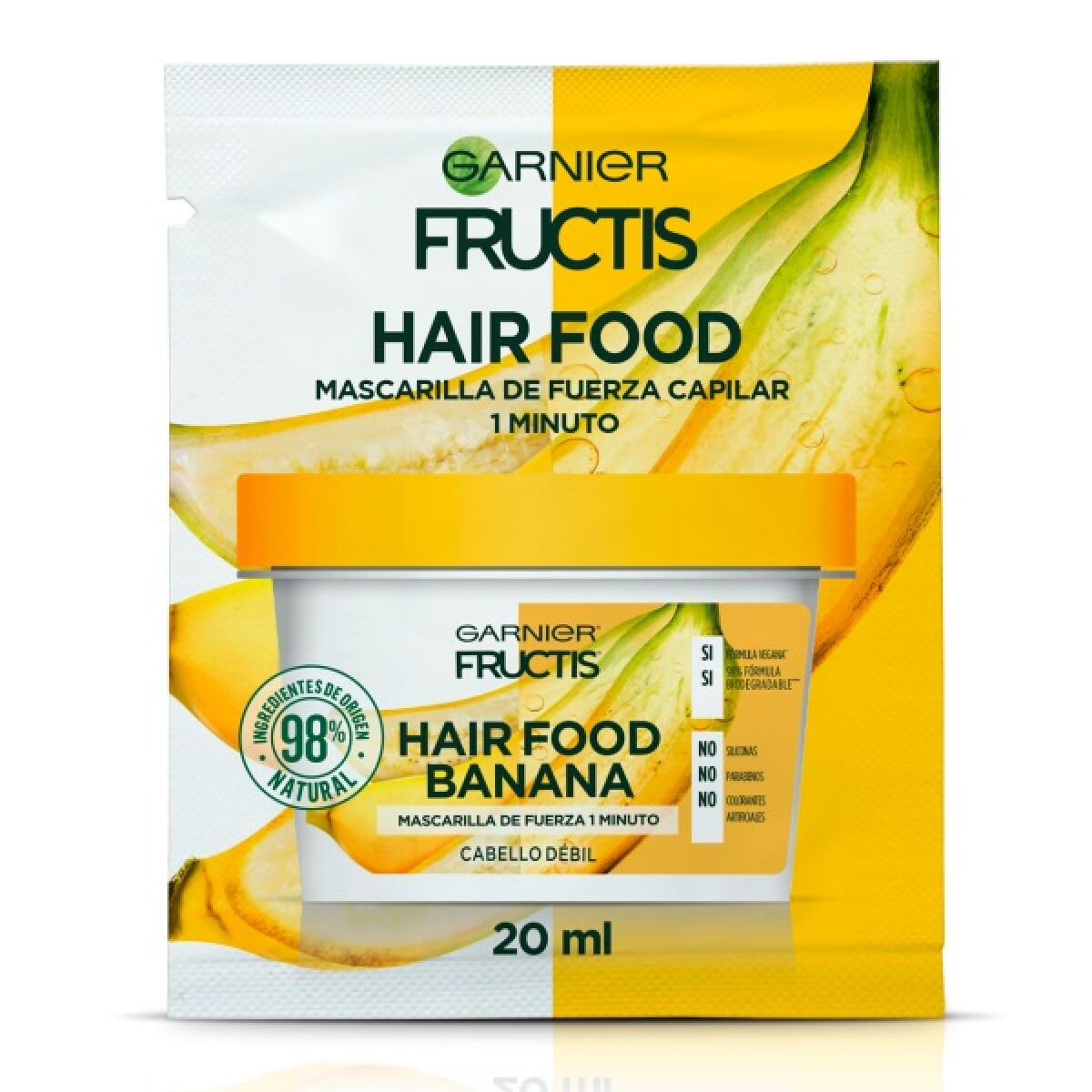 Fructis Hair Food Banana Sachet 20 Ml. 