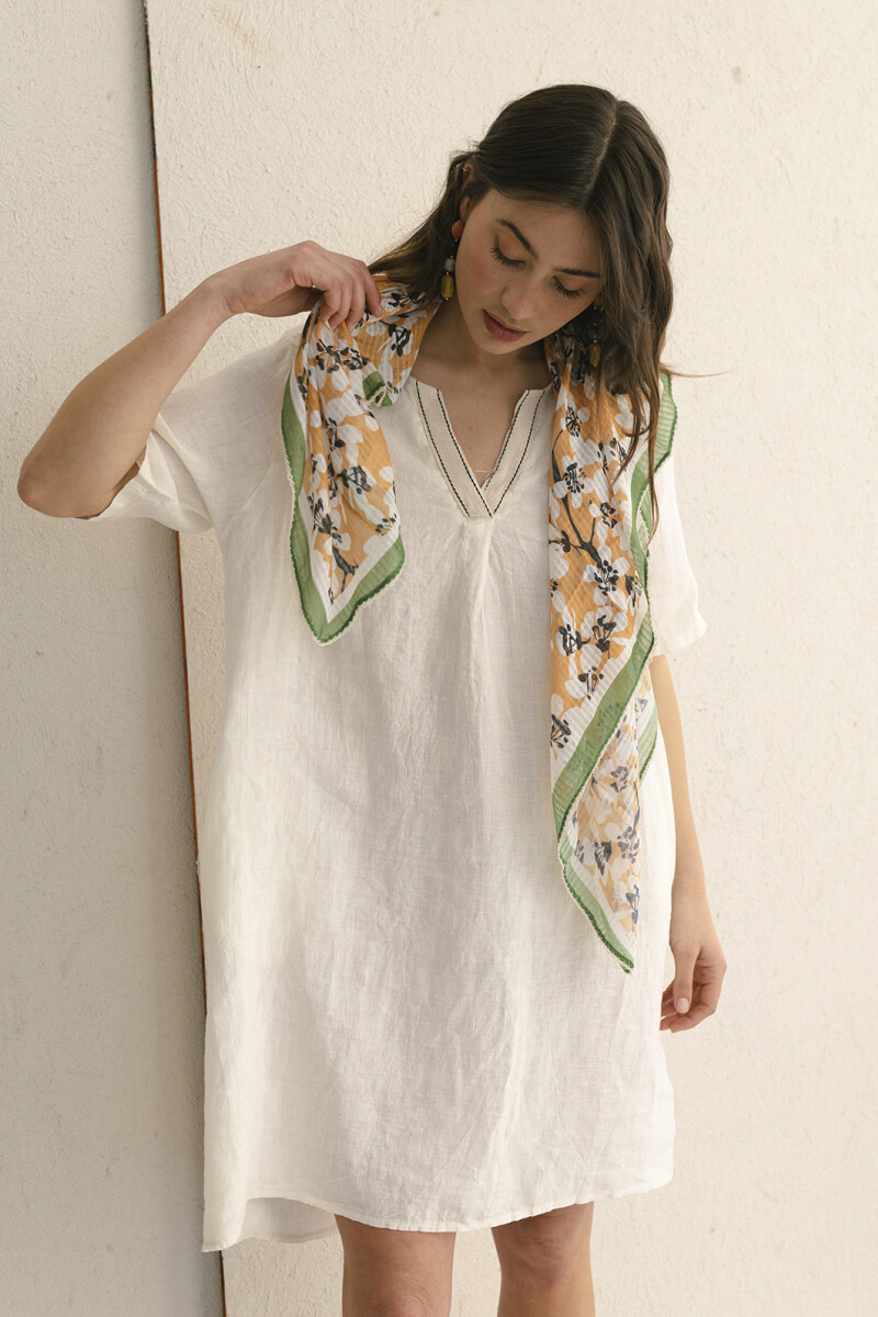 VESTIDO LINO NATURAL